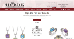 Desktop Screenshot of bendavidjewelers.com